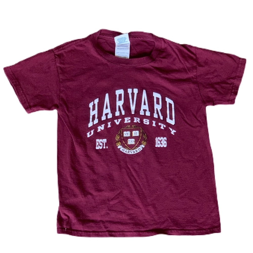 Harvard preshrunk cotton tee Small